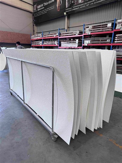 Fleksibel naturlig tynd sten til indvendig vægdekoration